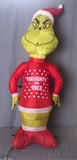 4 ft. LED Grinch in Christmas Sweater Inflatable - Like New!