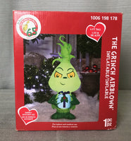 4 ft. LED Christmas Baby Grinch Inflatable - Like New!