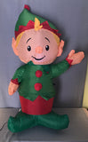 3.5 ft. LED Christmas Elf Inflatable by Gemmy  - Like New!