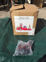 11.5 ft. LED Christmas North Pole Express Train Scene Inflatable by Gemmy - Like New!