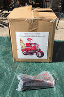 7 ft. LED Christmas Santa on Motorcycle Inflatable - Like New!