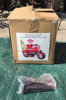 7 ft. LED Christmas Santa on Motorcycle Inflatable by Gemmy - Like New!