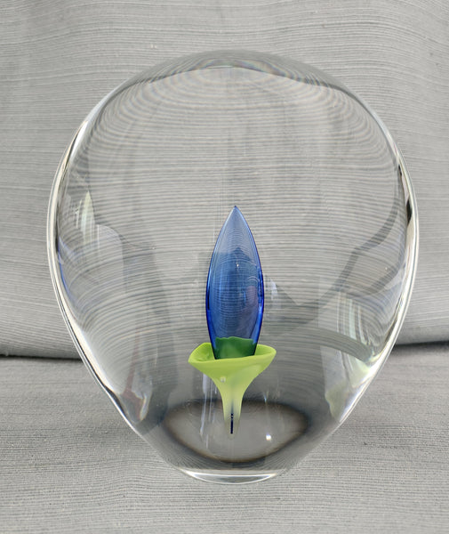 Stunning Beranek 8" Art Glass Sculpture