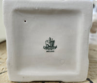 Belleek Ireland Inspired Art Deco Candlesticks - Lot of 2 - Like New!