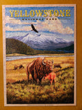 500 Piece Yellowstone National Park - Hayden Valley Bisons - Certified Complete!
