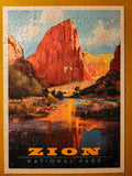 500 Piece Zion National Park Puzzle - Certified Complete!