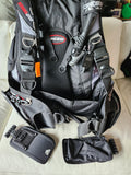 Cressi Back Jac Scuba BCD, Size Large - Excellent Condition