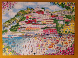 1000 Piece Coast of Italy Galison Puzzle - Certified Complete!