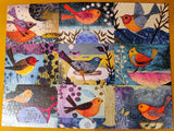 1000 Piece Festival of the Nine Birds Puzzle - Certified Complete!