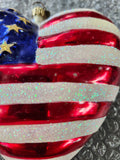 Christopher Radko 5" Brave Heart Patriotic Ornament