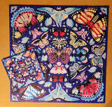 500 Piece Kaleido-Butterflies Puzzle by Mudpuppy - Certified Complete!