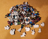 Mandala Owl Wooden Jigsaw Puzzle by Quordle Puzzles - Certified Complete!