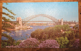 1971 Milton Bradley Magnum Sydney Harbour Bridge Australia 2000 Piece Puzzle - Certified Complete!