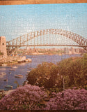 1971 Milton Bradley Magnum Sydney Harbour Bridge Australia 2000 Piece Puzzle - Certified Complete!