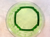 Anchor Hocking Princess Bowl Green Uranium Glass