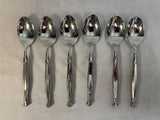 Oneida Act I Six Place Setting Stainless Steel Flatware Set