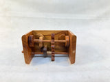 Handmade Mechanical Wood Golfer Toy