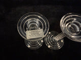 Reidel Glass Candle Holders