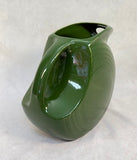 Large Fiesta Ware Disk Pitcher in Dark Green