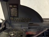Royal Silent Deluxe Manual Typewriter with Case