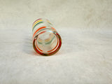 Anchor Hocking Striped Tumblers - Set of 4