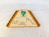 Russian Gusli Perepelochka Lap Harp with Music Sheets