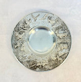 German Pewter Decoraive Wall Plate