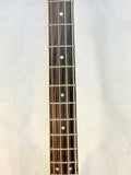 Custom Made Mini Hollow Body Bass Guitar - Left-Handed