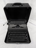 Royal Silent Deluxe Manual Typewriter with Case