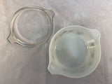 Set of 4 Vintage Pyrex Pieces with Lids - Spring Blossom "Crazy Daisy" Pattern