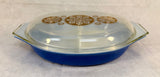 Pyrex Royal 1.5 Quart Divided Dish with Lid