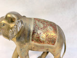 Vintage Large Brass Elephant