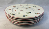 Villeroy & Boch Petit Fleur - Set of 5 Salad Plates and 4 Bread Plates