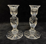 Pair of Waterford Prentiss 6" Candlesticks