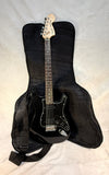 Black Squier Stratocaster Electric Guitar