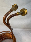 Copper Immersion Wort Chiller Coil for Home Brewing 3/8” Tubing