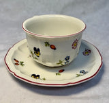 Villeroy & Boch Petit Fleur - Set of 6 Cups and 7 Saucers