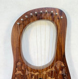 Hand Crafted Lyre Harp