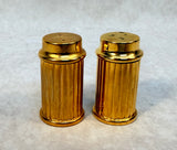 L'Heure d'Or Brass Salt and Pepper Shakers