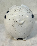 Corky the Pig Stoneware Piggy Bank