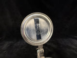 German Engraved Glass Beer Tankard