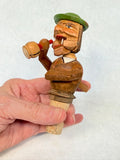 Set of 3 Vintage Mechanical Novelty Wine Stoppers
