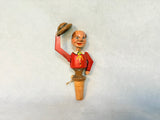 Set of 3 Vintage Mechanical Novelty Wine Stoppers