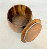 Ryze Acacia Wood Coffee Jar