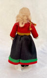 Vintage Norwegian 9" Folk Doll