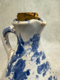 Bybee Blue and White Spongeware Pottery Set