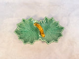 Vintage Bordallo Pinheiro Grape Leaf Dish