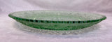 Indiana Glass Tiara Green Platter