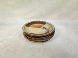 Handthrown Stoneware Pottery Plates