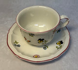 Villeroy & Boch Petit Fleur - Set of 6 Cups and 7 Saucers